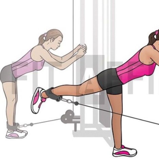 kickbacks glutes skimble